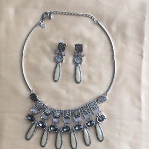 Necklace and earrings set